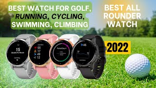 GARMIN VIVOACTIVE 4 GOLF WATCH REVIEW 2022  GARMIN VIVOACTIVE 4 BATTERY LIFE  GARMIN VIVOACTIVE 4 [upl. by Woodhouse]