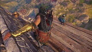 Assassins Creed Odyssey Stealth Kills Gameplay  Hideout Clearing Assassin Build  Vol9 [upl. by Aihsenet440]