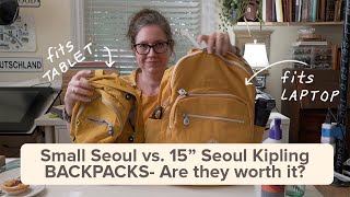 Are Kipling Backpacks Good Unboxing  Whats In My Bag [upl. by Ailemaj]