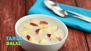 Banana Apple Porridge Healthy Breakfast by Tarla Dalal [upl. by Brunell]