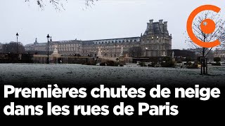 ❄️ REPLAY  NEIGE A PARIS  alerte orange à cause de la tempête Caetano pour verglas amp neige [upl. by Divadnoj]