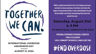 International Overdose Awareness Day 2024 [upl. by Doowyah]