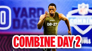 2024 NFL Combine Day 2 Recap  Quinyon Mitchell Theo Johnson Cam Hart [upl. by Ednew1]