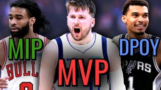 We Picked The 2024 NBA Award Winners [upl. by Ahsaret]