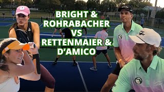 Anna Bright amp Rachel Rohrabacher vs Travis Rettenmaier amp Graham DAmico [upl. by Odlamur]