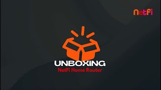 Unboxing NetFi Home Router [upl. by Edyaj]