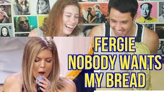 FERGIE  Nobody wants my Bread  Bad Lip Reading  REACTION [upl. by Nwahsaj]