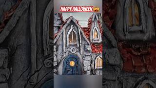 Fairy Old House with ghosts creativeiland helloween diy fairyhome fairyhouse handmade [upl. by Adihsar]