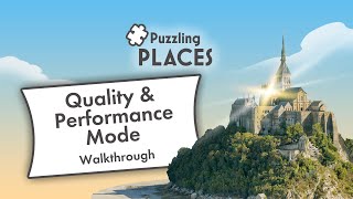 Puzzling Places Quality vs FPS Mode on Quest 3 Walkthough [upl. by Varian96]