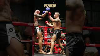 Spain VS UK Muay Thai Knockout Brutal Fight muaythai boxing combatsport knockoutfights [upl. by Dilly]