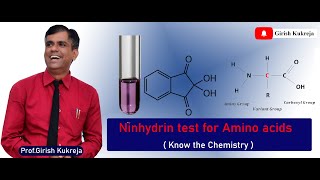 Ninhydrin Test for Amino Acid  Spot test for Amino Acid  Detection of Amino Acid Hydrindantin [upl. by Vanni847]