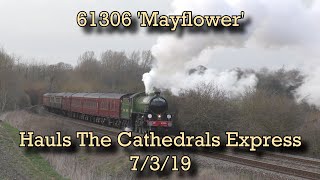 61306 Mayflower Returns To Action 7319 [upl. by Hiltan]