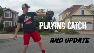 Under Armour Catchers Mitt Update Playing Catch [upl. by Ayerhs]