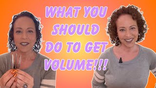 Secret to Root Lift Volume for Curly Hair [upl. by Amsed73]