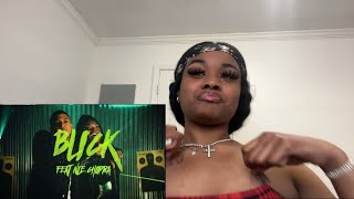 Scarlip ft NLE Choppa  Blick Official Music Video Reaction [upl. by Donaghue456]