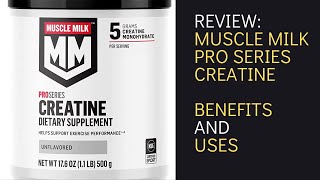 Review Muscle Milk Pro Series Creatine [upl. by Peedus700]