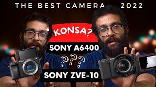 Sony A6400 vs Sony ZV e10  Which is better in Hindi [upl. by Miuqaoj]