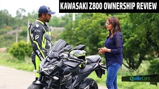 Kawasaki Z800 Long Term Ownership Review  Buyers Guide  QuikrCars [upl. by Akirehs]