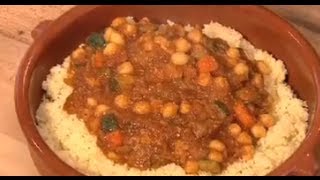 RECETA DE GARBANZOS AL CURRY CON CUSCUS  COCINA HALAL [upl. by Yrag825]