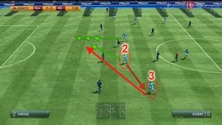 Fifa 14 13  OneTwo Passing Tutorial  How amp When to use  by PatrickHDxGaming [upl. by Carrew921]