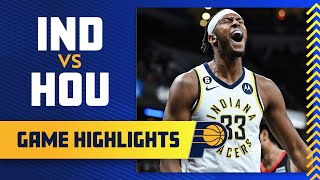 Indiana Pacers Highlights vs Houston Rockets  March 9 2023 [upl. by Ruberta881]