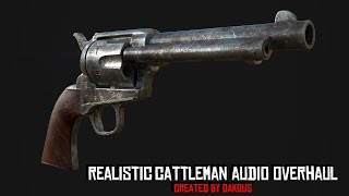 RDR2  Realistic Cattleman Audio Overhaul Mod Showcase [upl. by Halac]