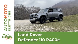 Test Drive Defender 110 P400e PHEV 4WD automatico [upl. by Laurene]