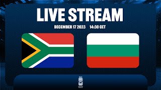 Group K 2024 Mens Olympic Qualifications Preliminary Round 2  RSA vs BUL [upl. by Ydderf601]