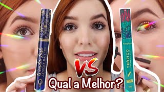 Máscara de Cílios Wonder Lash Bruna Tavares vs Trópico Ruby Rose RESENHA e COMPARAÇÃODebora Freitas [upl. by Erl777]