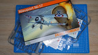 Eduard Nieuport Ni17 Dual Combo Whats in the Box [upl. by Fusco]