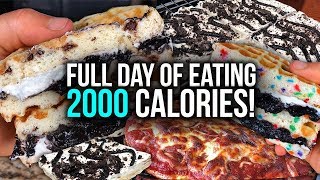 2000 Calorie Full Day of Eating [upl. by Haroldson]