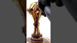 I Cleaned The DIRTIEST Africa Cup Trophy [upl. by Zavras973]