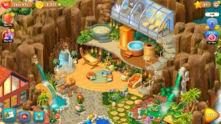 Gardenscapes  All Gardens  Full Gardenscapes Tour  Level 10500  Playrix [upl. by Anilev]