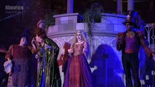 Hocus Pocus Villain Spelltacular 2019 FULL SHOW at Mickeys Not So Scary Halloween Party 4K [upl. by Possing]