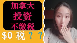 投资税：如何投资不缴税？？？0 Tax on Investment被动收入投资合理合法避税的方法婷婷谈钱 Im Tingting [upl. by Irt]