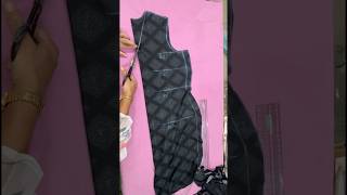 V neck dress cutting tendingshorts youtubeshorts [upl. by Marius]