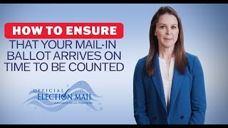 USPS Delivers Election Mail [upl. by Arodnap214]