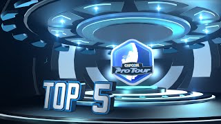 USFIV SEAM 2015 Top 5  Capcom Pro Tour [upl. by Ecnadnak]