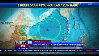 Peta Baru Indonesia  NET16 [upl. by Nyrrad815]