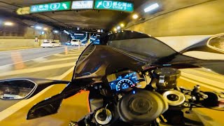 4K BMW S1000RR 2023  SCProject CRT Exhaust  Tokyo Winter [upl. by Ydnamron]