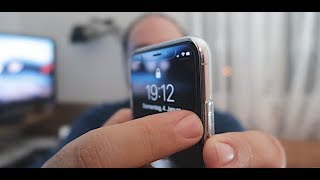 iPhone X Display Schutzglas entfernen und anbringen [upl. by Almat]