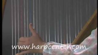 Harp Hand Position and Placing Your Fingers on the Strings [upl. by Yetta467]