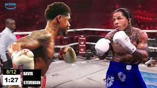 Gervonta Davis VS Shakur Stevenson Full Fight RECAP 2024  Amazon Prime Highlights [upl. by Eadmund]