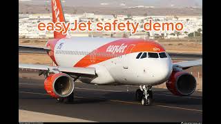 easyJet safety demo [upl. by Dahlstrom]