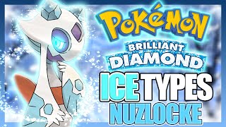 Pokemon Brilliant Diamond but I can only use ICE types Hardcore Nuzlocke [upl. by Aicercal]