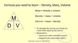 Density Mass Volume Edexcel Maths Functional Skills Level 2 [upl. by Nryhtak599]