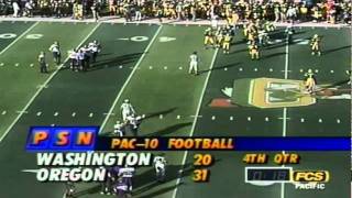 Oregons epic 1994 win over UW part 3  Kenny Wheaton saves the day [upl. by Klos202]