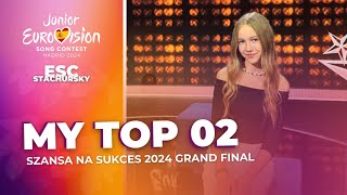 Szansa na Sukces 2024 🇵🇱  Grand Final  MY TOP 2  Junior Eurovision 2024 [upl. by Sumaes380]