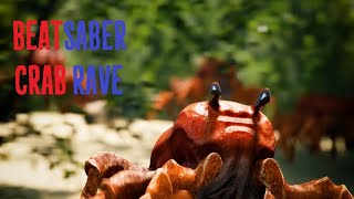 Crab Rave on Expert Beat Saber PSVR [upl. by Jo Ann]