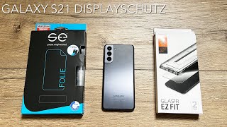 Samsung Galaxy S21 Plus amp Ultra Panzerglas  Welcher ist der beste Displayschutz [upl. by Peursem]